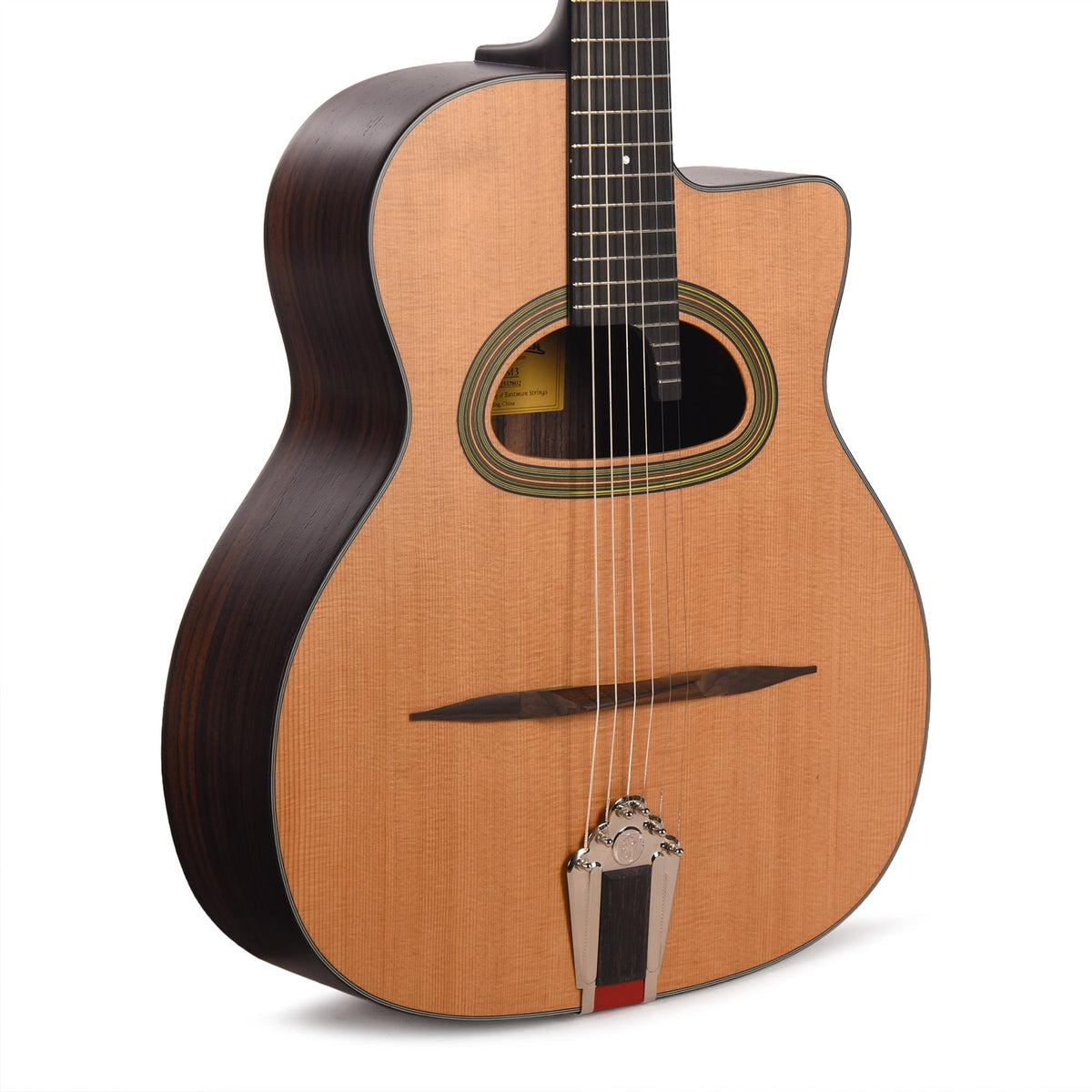 Eastman DM3 Grand Bouche Sitka Spruce/Rosewood Gypsy Jazz Acoustic Natural