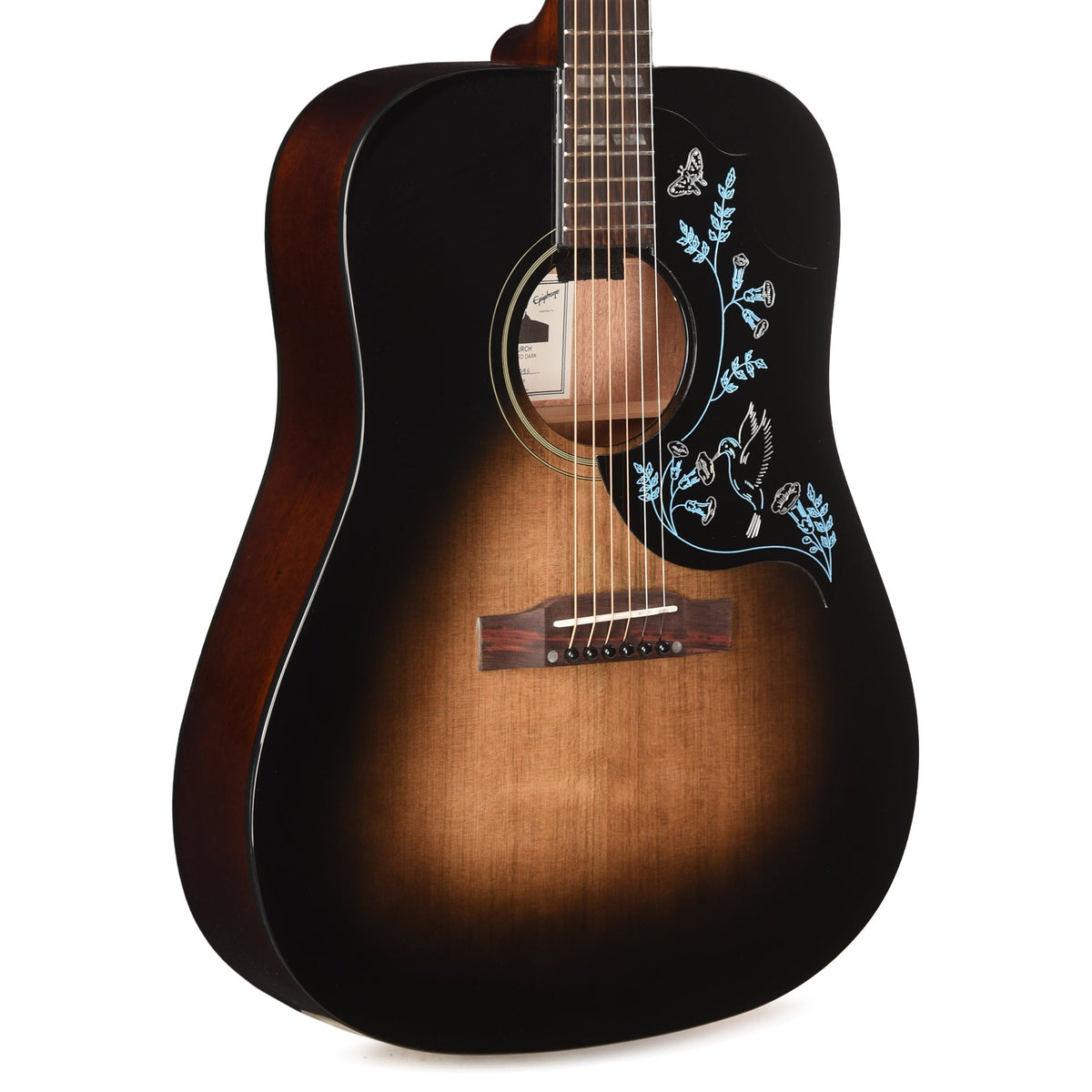 Epiphone Artist Eric Church Hummingbird Dark Studio Cobra Burst