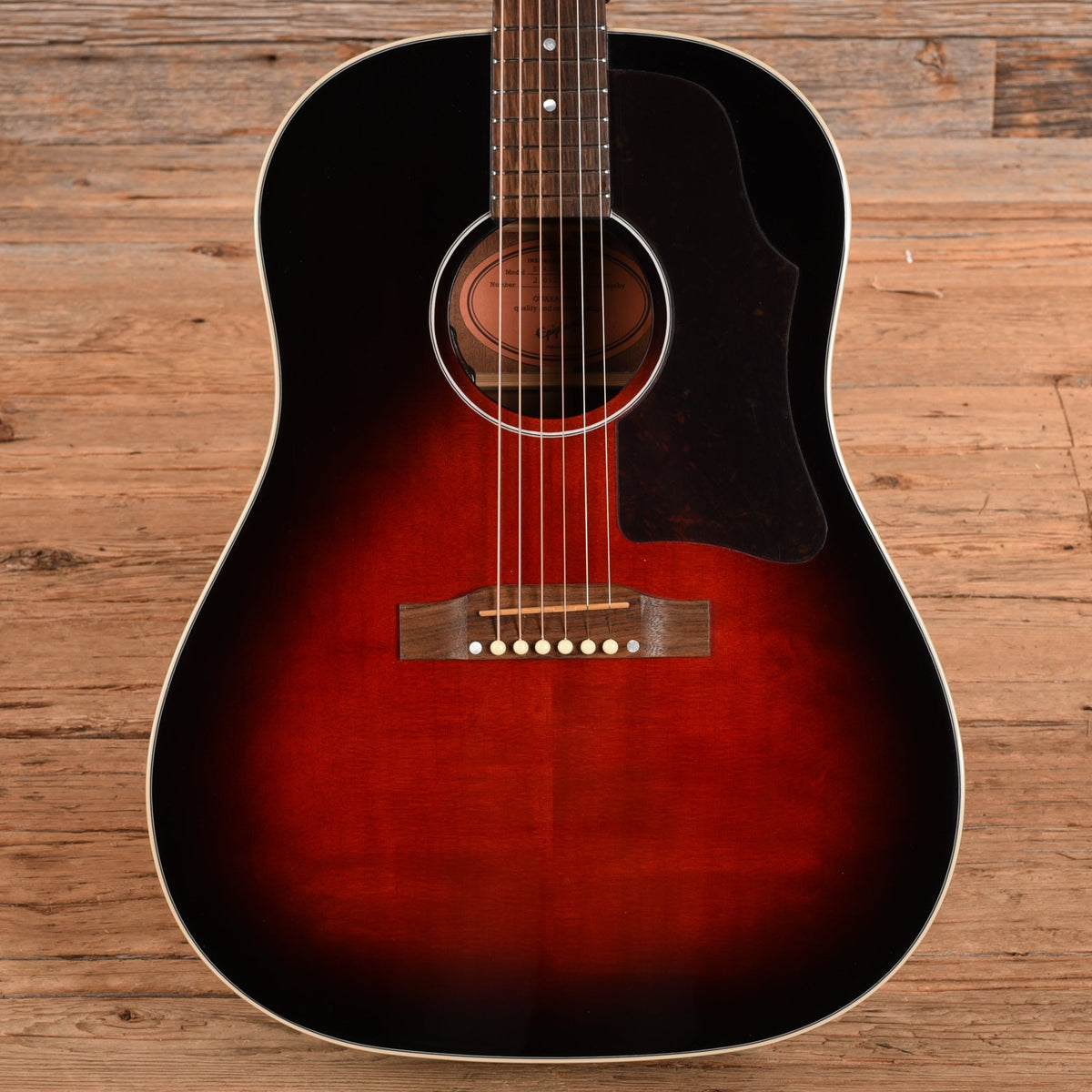Epiphone Slash Signature J-45 Vermillion Burst 2022