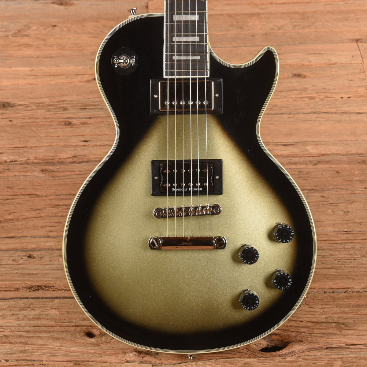 Epiphone Adam Jones Signature Art Series Les Paul Custom "Sensation" Silverburst 2023