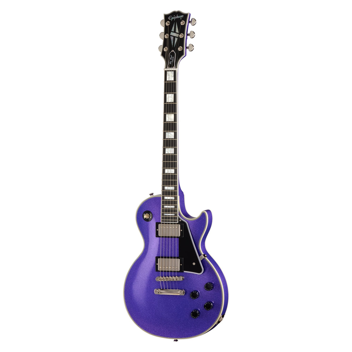 Epiphone Inspired by Gibson Les Paul Custom Amethyst Sparkle