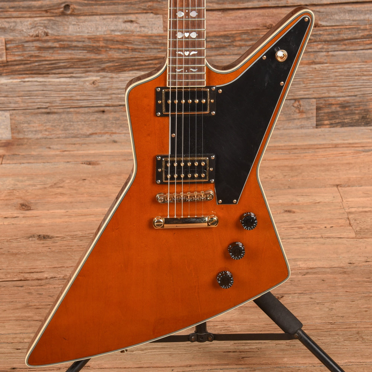 Epiphone Lee Malia Signature Explorer Custom Artisan Walnut 2017