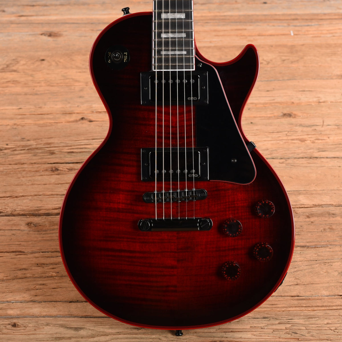 Epiphone Les Paul Custom Widow Red Burst 2026