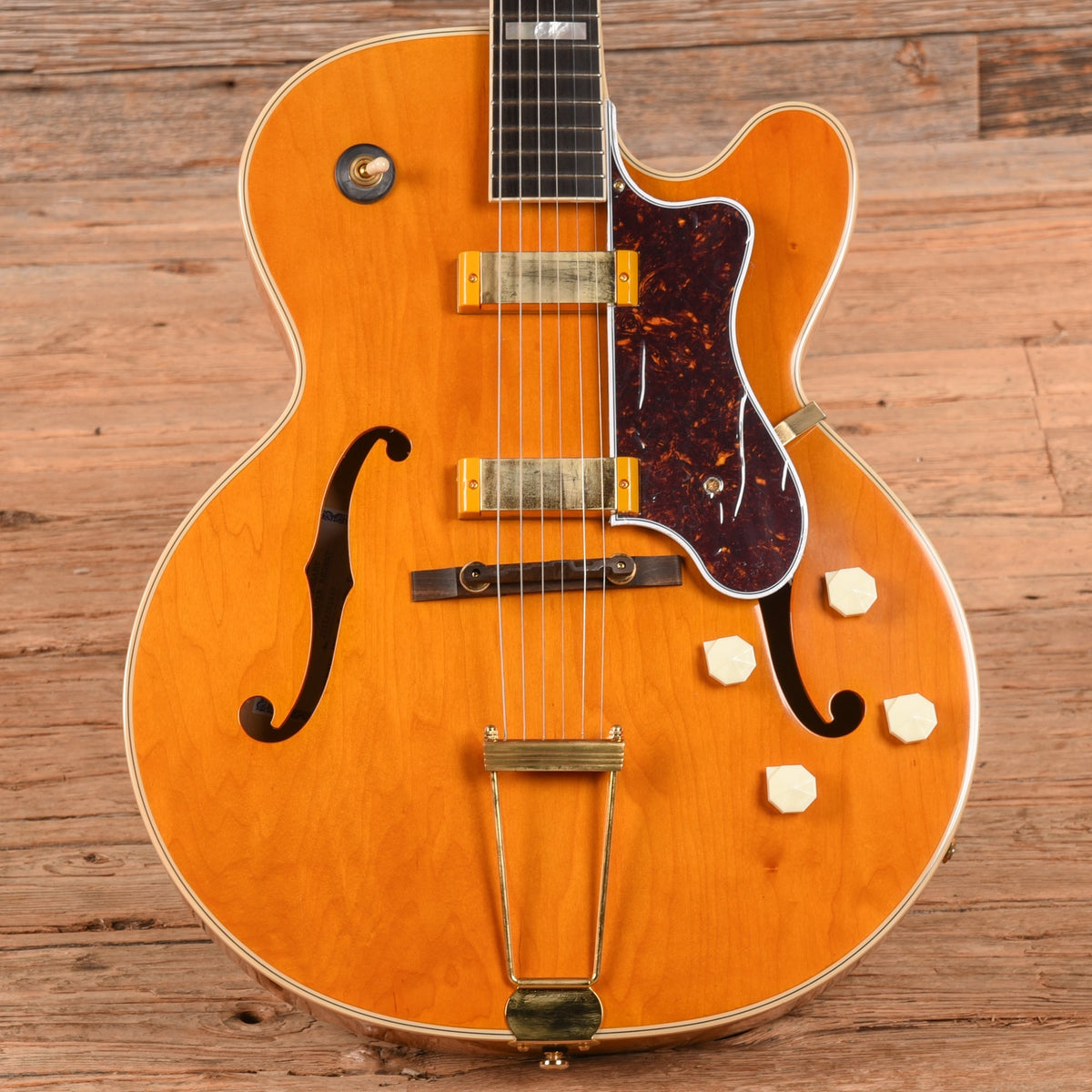 Epiphone 150th Anniversary Zephyr DeLuxe Regent Natural