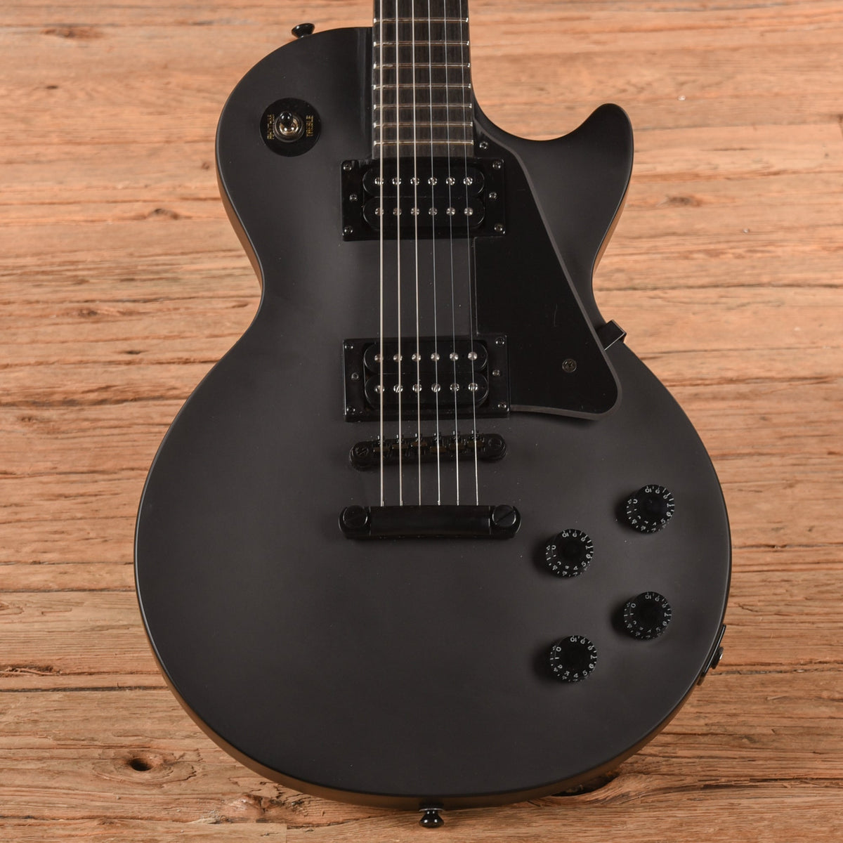 Epiphone Goth Les Paul Studio Satin Black 2017