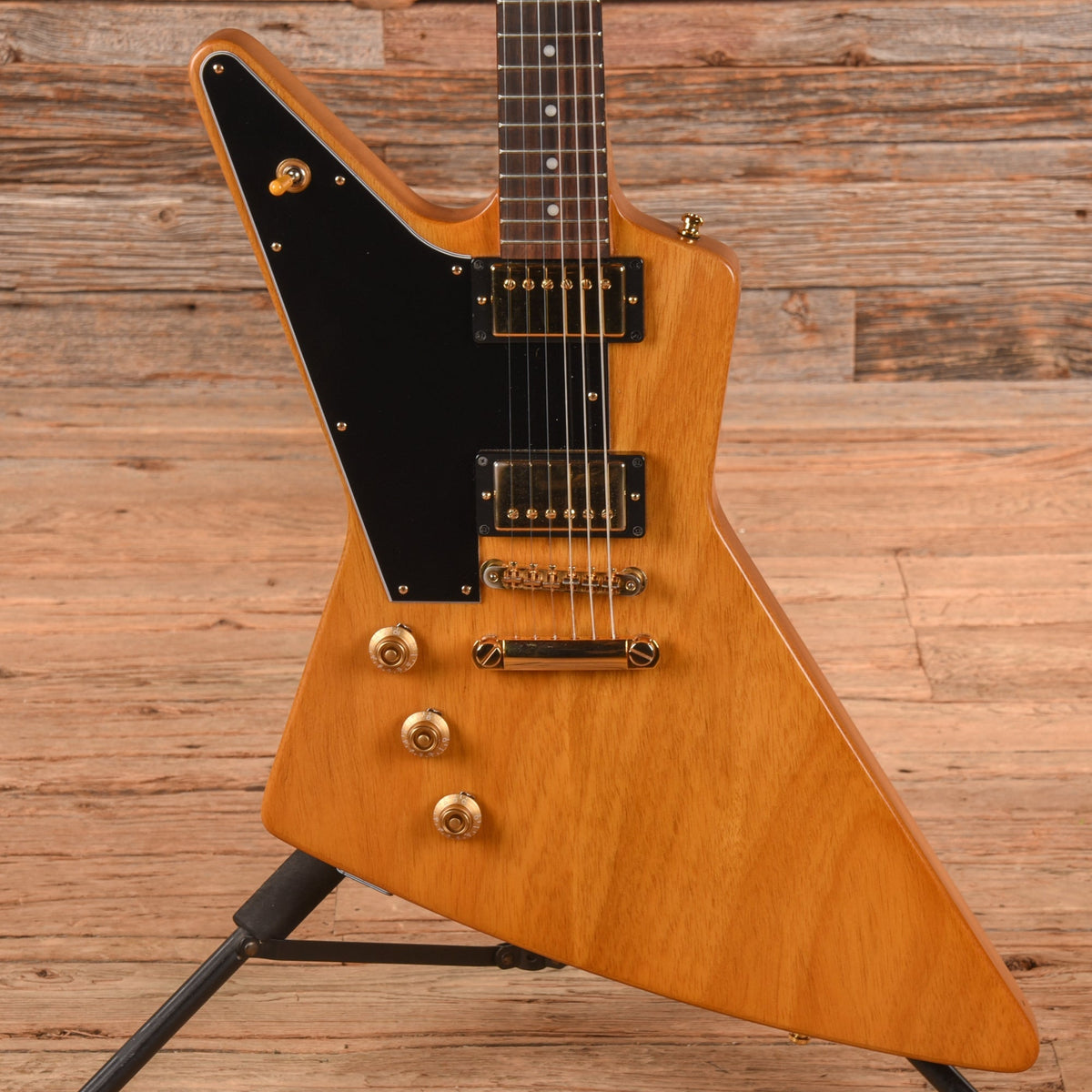 Epiphone "Inspired by Gibson Custom" '58 Korina Explorer Antique Natural 2022 LEFTY