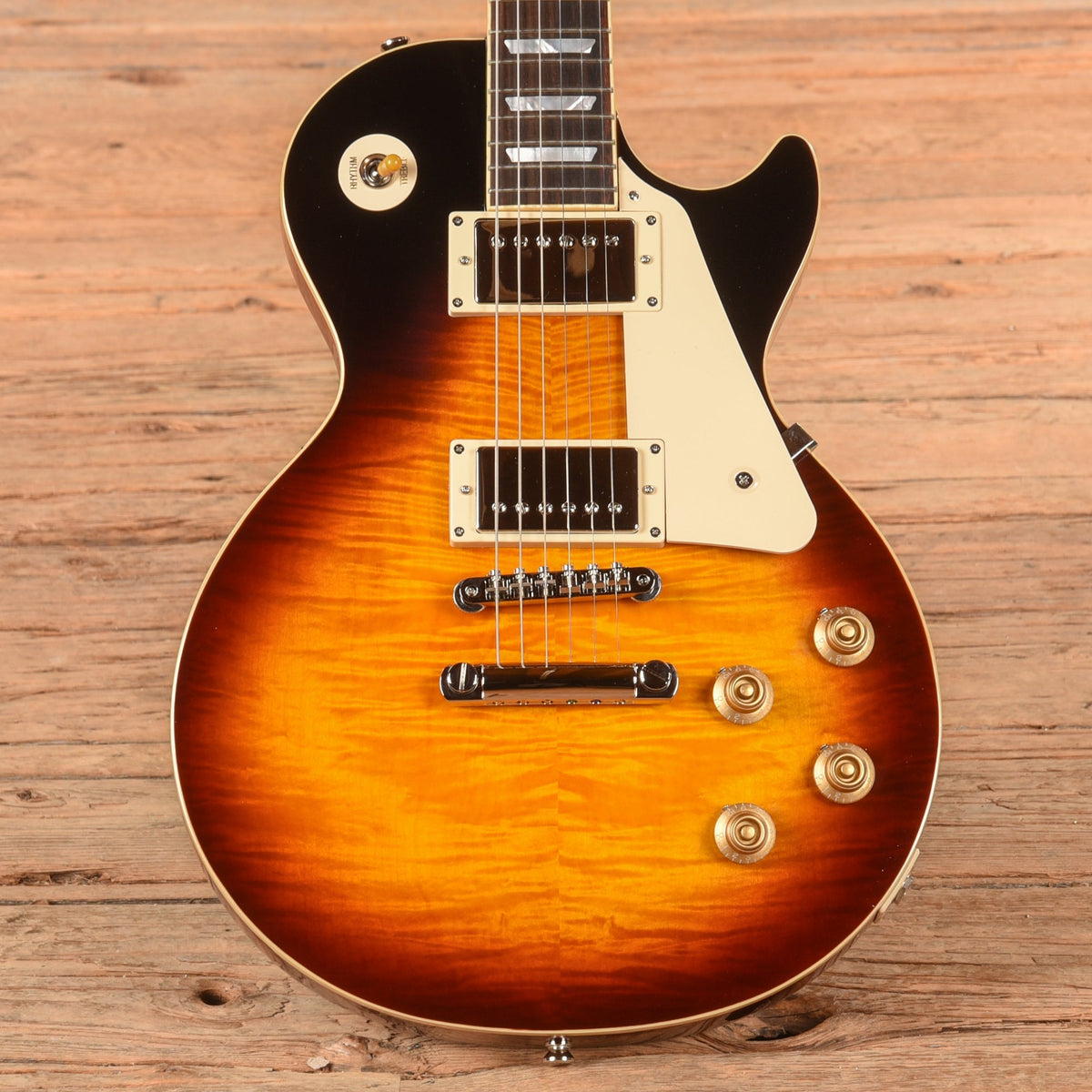 Epiphone "Inspired by Gibson Custom" '59 Les Paul Standard Washed Bourbon Burst 2024