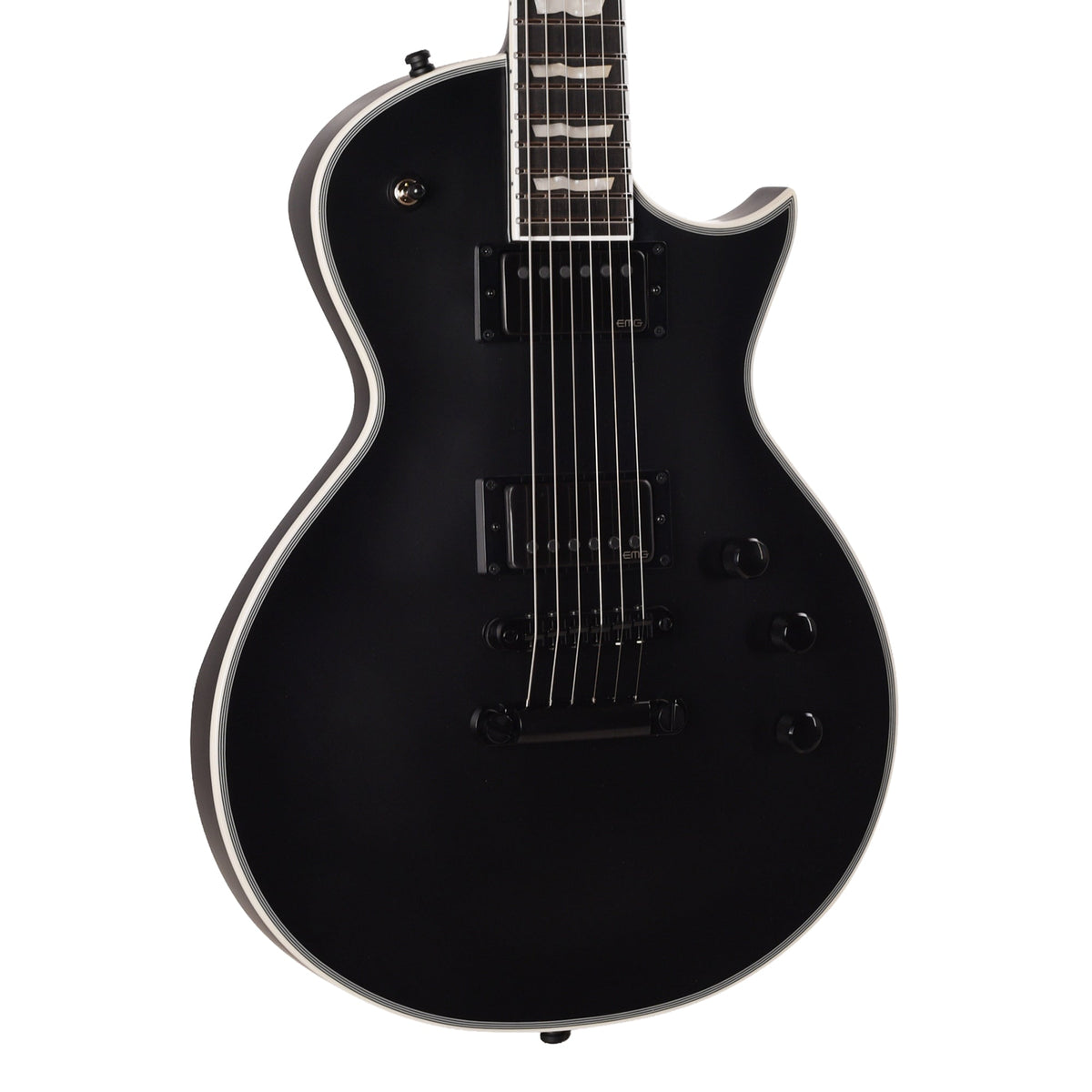 ESP E-II Eclipse Electric Guitar Black Satin
