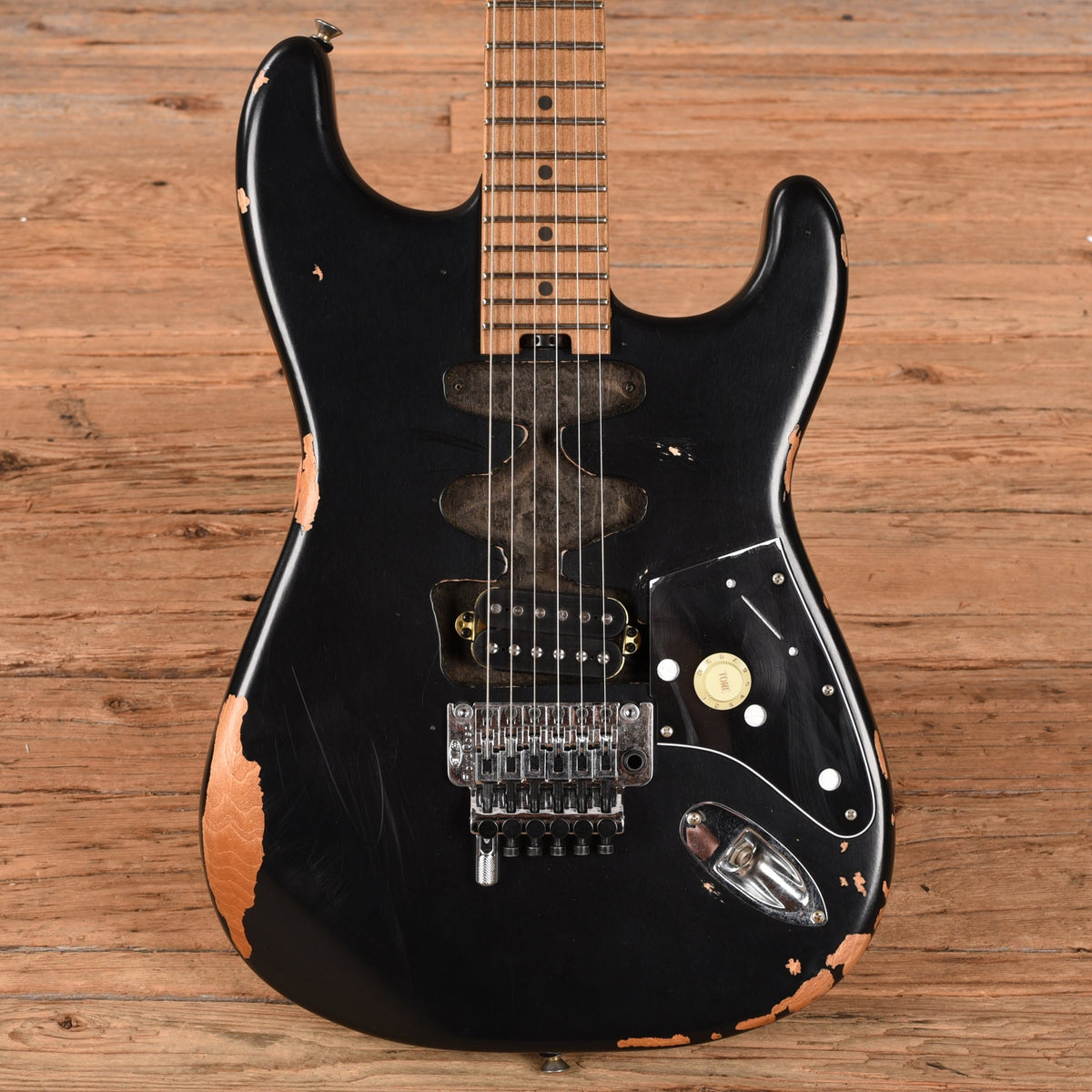 EVH Frankenstein Relic Black