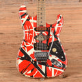 EVH Striped Series Frankenstein Red, Black, and White 2021