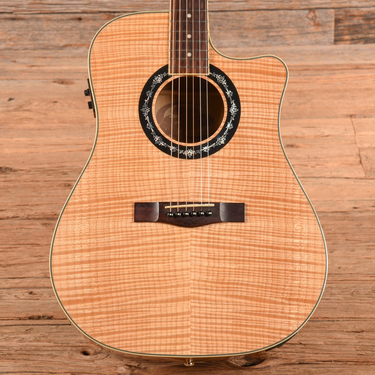 Fender T-Bucket 400CE Flame Natural 2014