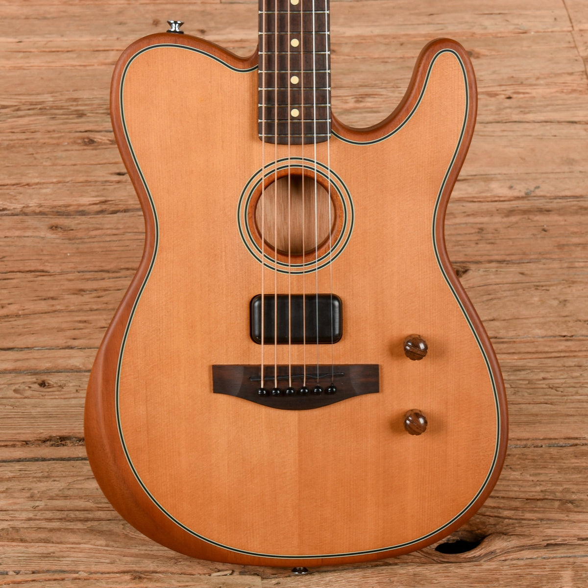 Fender Acoustasonic Standard Telecaster Aged Natural