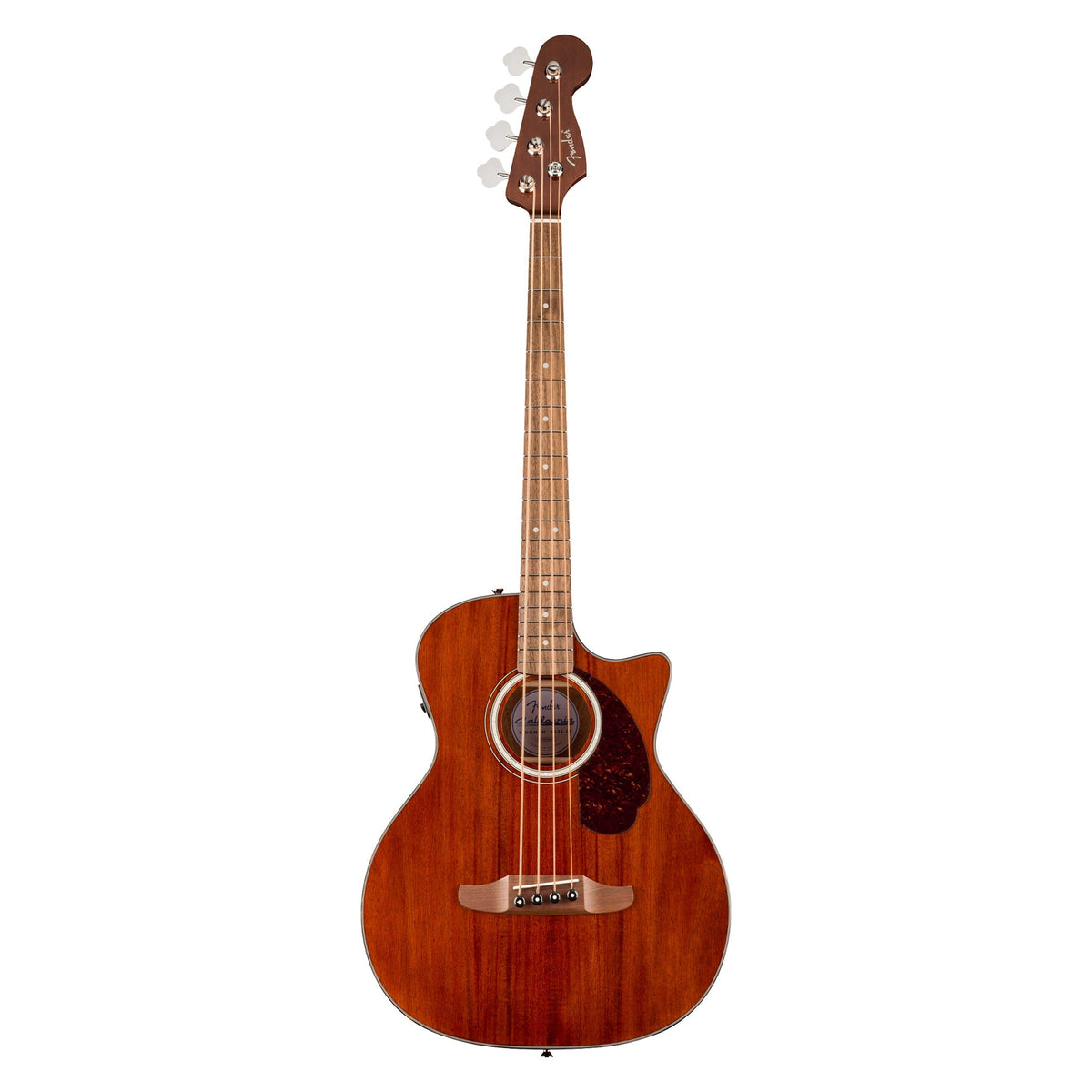 Fender California Deluxe Kingman Bass CE Natural Mahogany