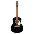 Fender California Deluxe Villager E 12-String Black