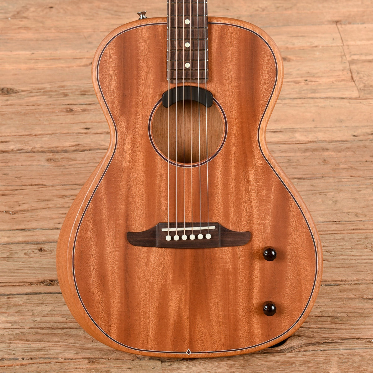 Fender Highway Series Parlor Mahogany Top Natural 2024