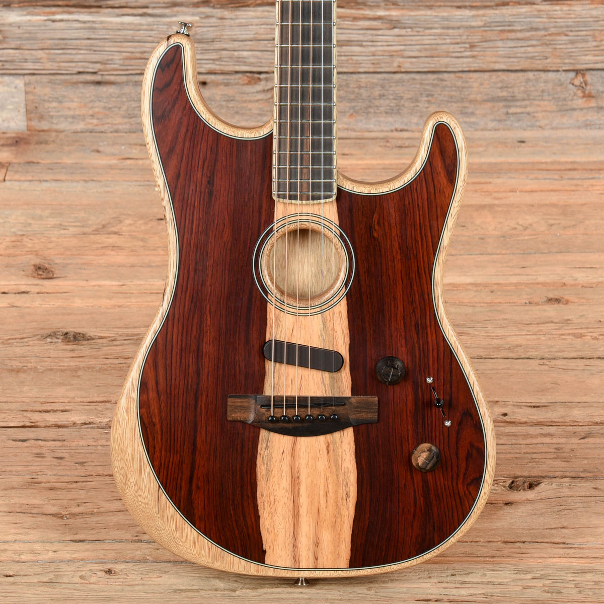 Fender Limited Edition American Acoustasonic Stratocaster Cocobolo 2022