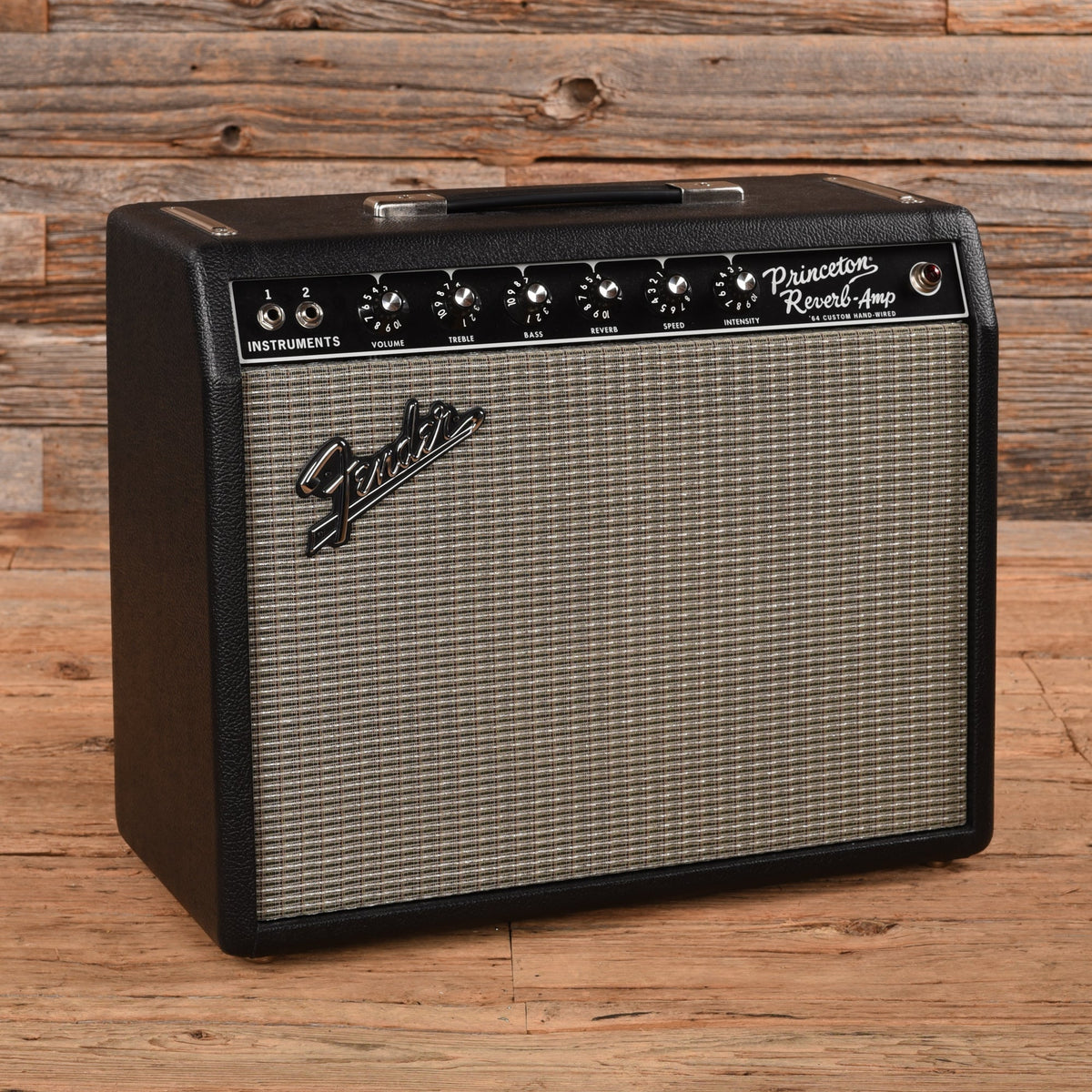 Fender '64 Custom Hand Wired Princeton Reverb Reissue 12-Watt 1x10" Guitar Combo Amp