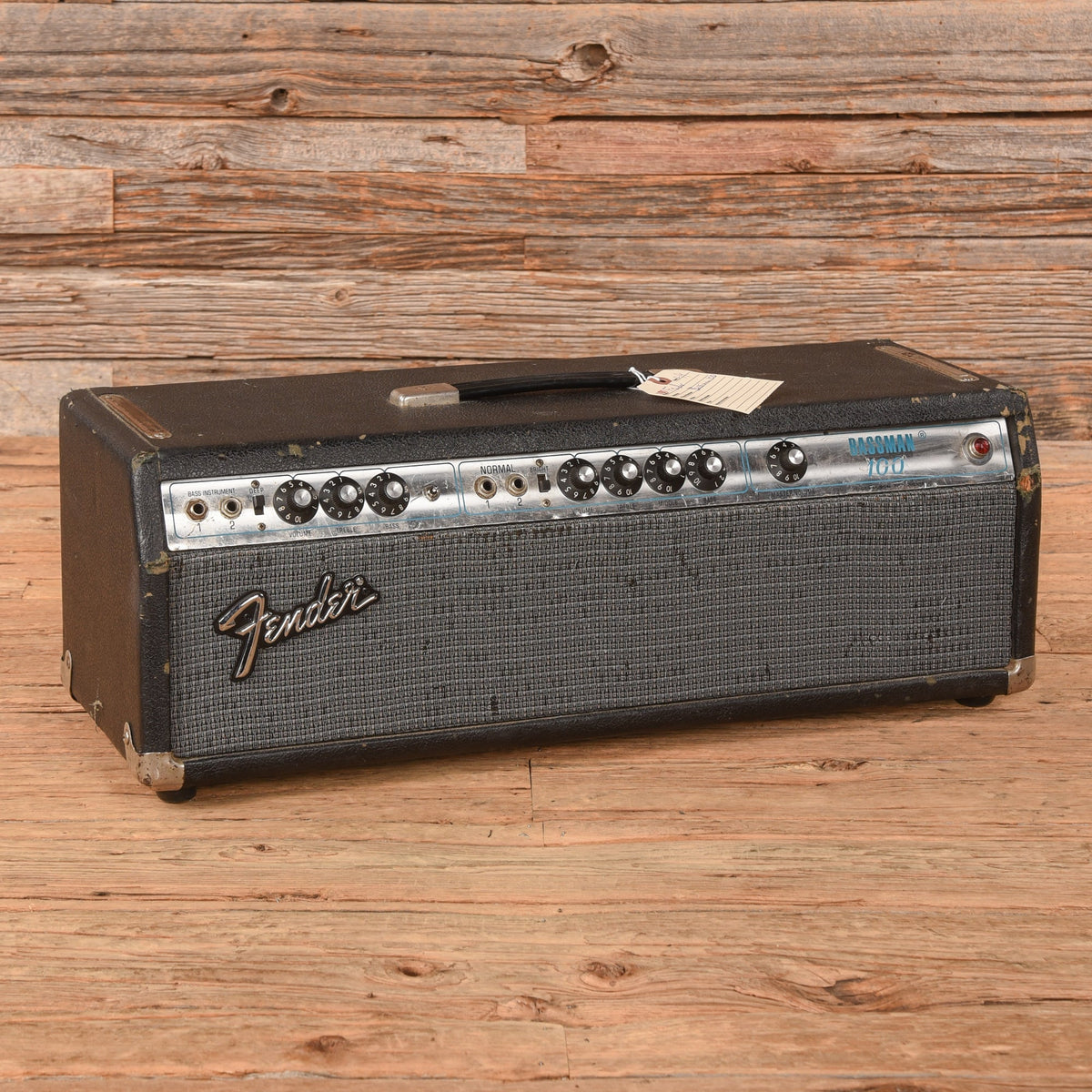 Fender Bassman 100 2-Channel 100-Watt Guitar Amp Head  1974
