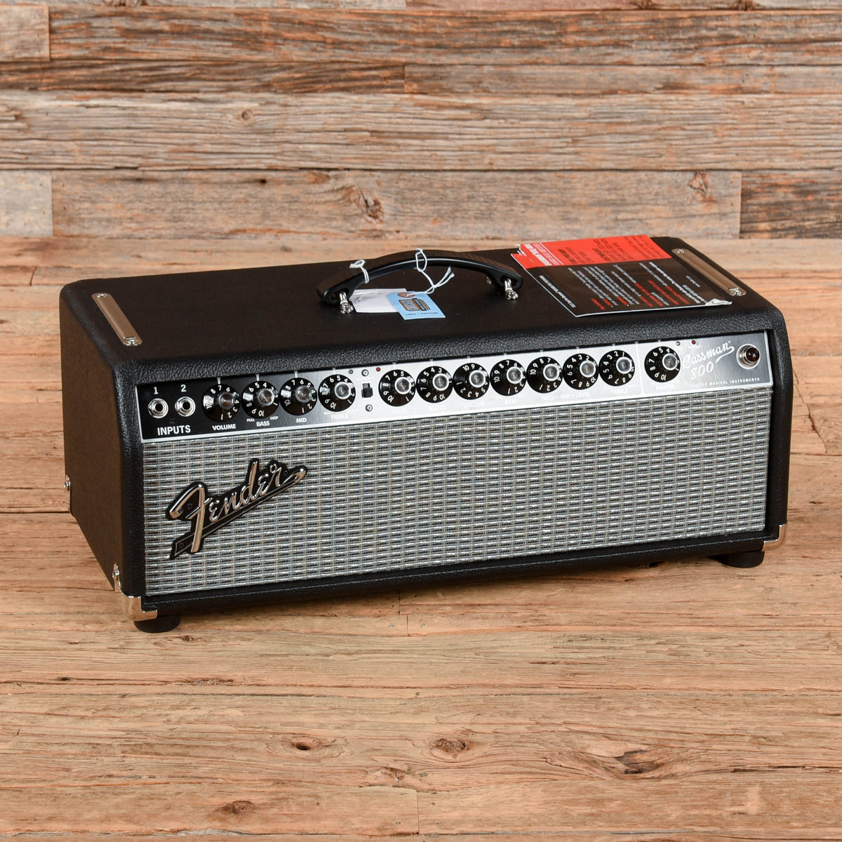 Fender Bassman 800 2-Channel 800-Watt Hybrid Bass Amp Head