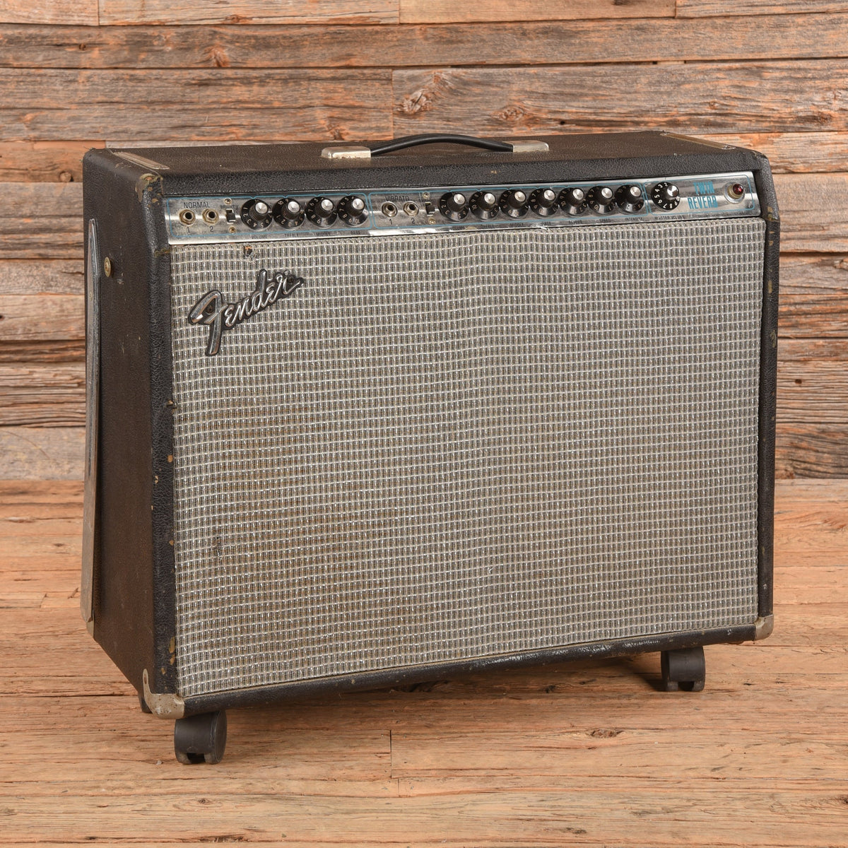 Fender Twin Reverb 2-Channel 100-Watt 2x12" Guitar Combo Amp  1974
