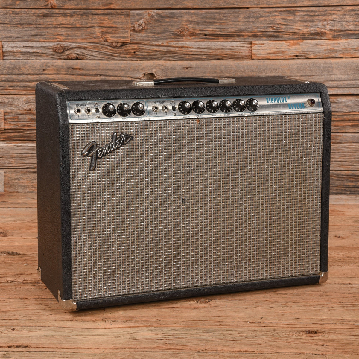 Fender Vibrolux Reverb 2-Channel 35-Watt 2x10" Guitar Combo Amp  1972