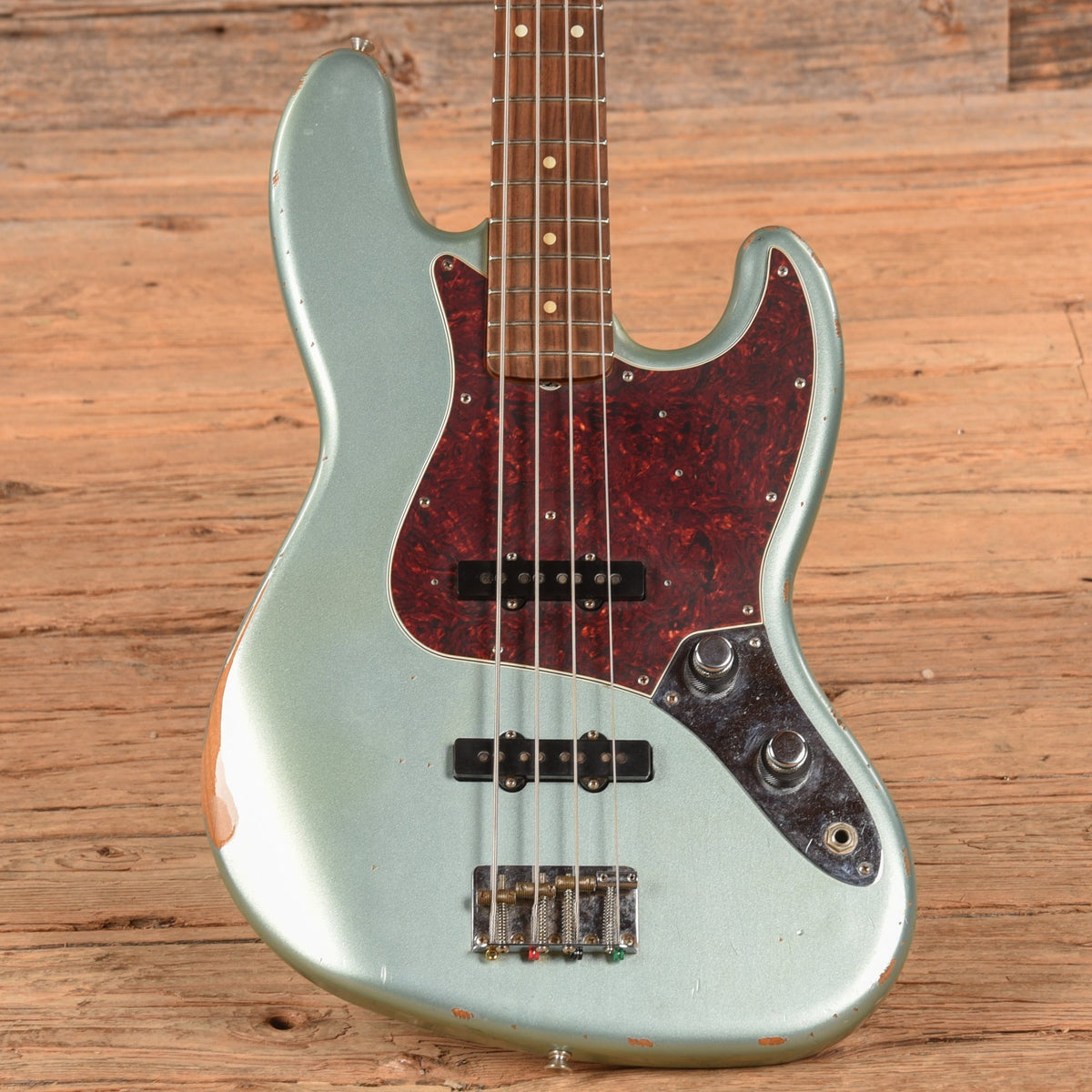 Fender 60th Anniversary Road Worn '60s Jazz Bass Firemist Silver 2020