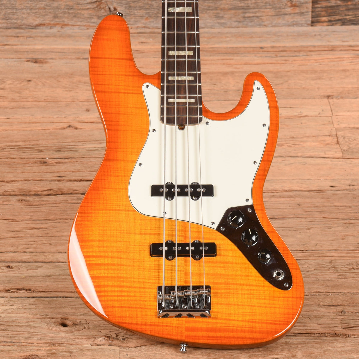 Fender American Select Jazz Bass Amber Burst 2011