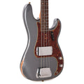 Fender Custom Shop 1960 Precision Bass Relic Super Faded Aged Charcoal Frost Metallic