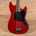 Fender Musicmaster Bass Red 1978