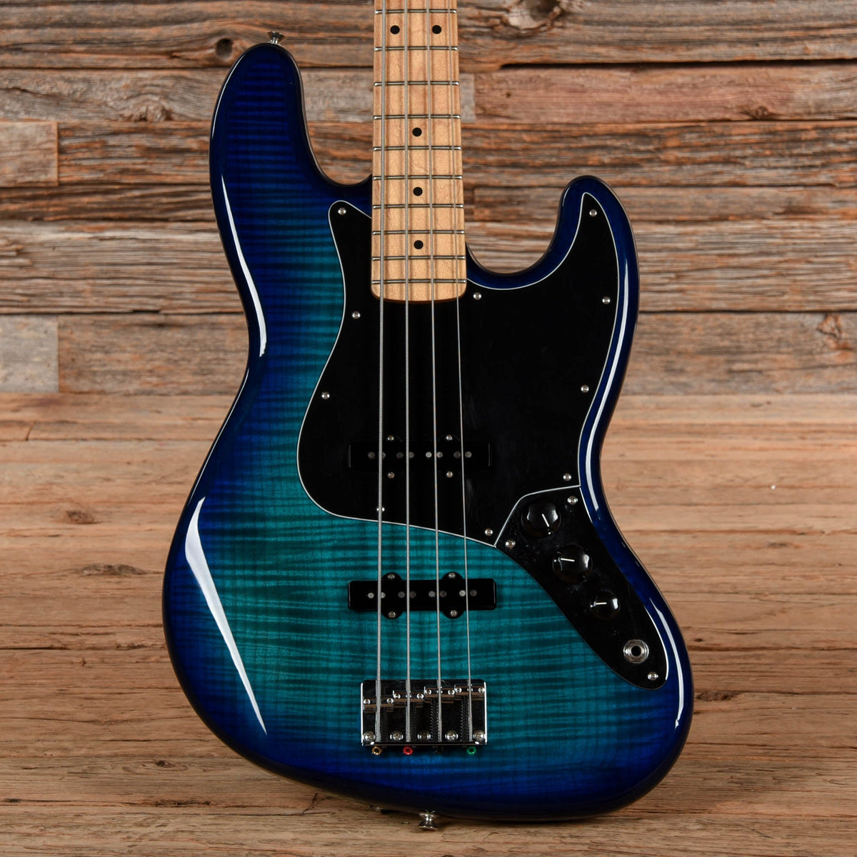 Fender Player Jazz Bass Plus Top Blue Burst 2021