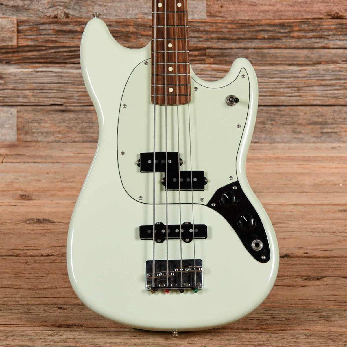 Fender Player Mustang Bass PJ White 2018