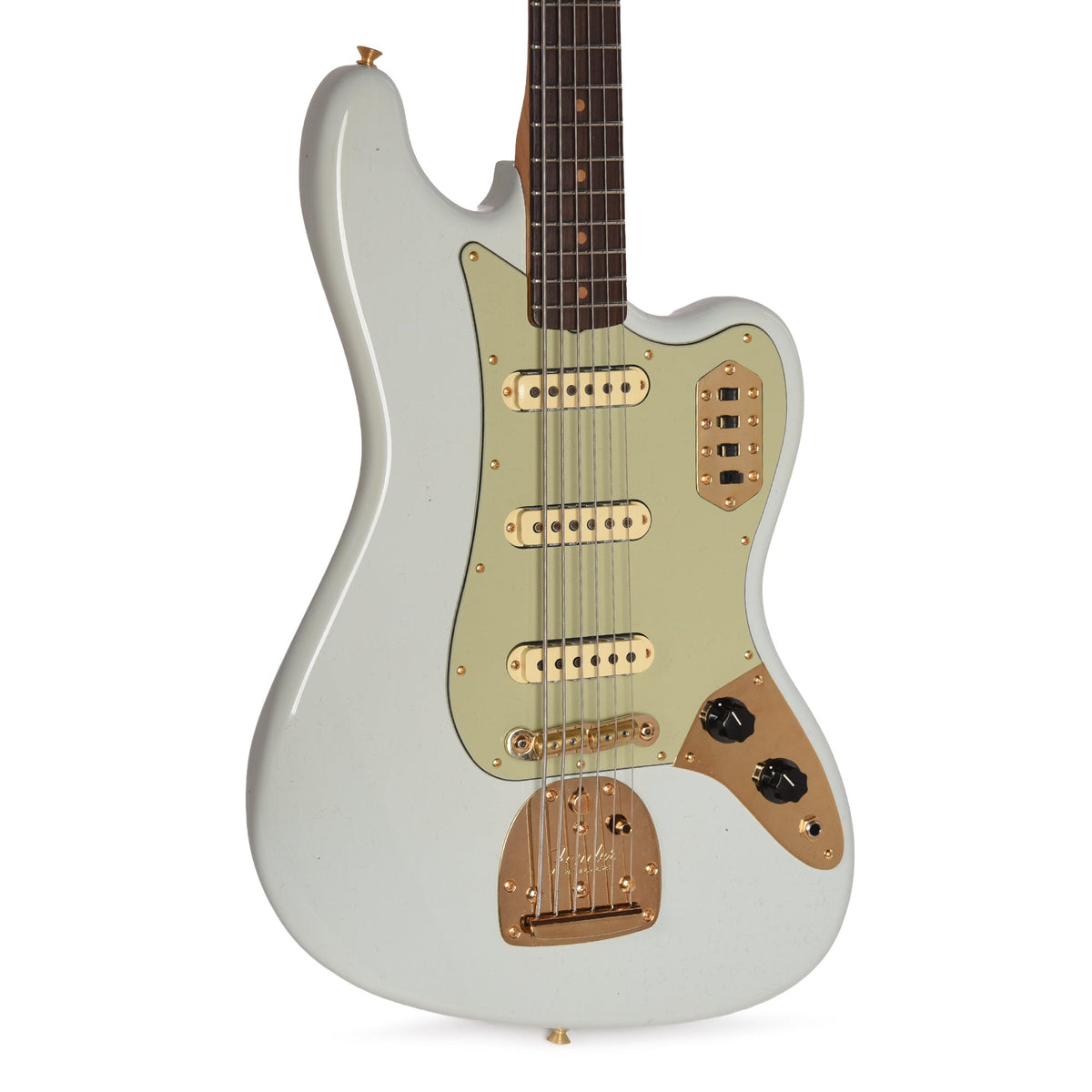 Fender Custom Shop 1966 Bass VI Journeyman Relic Faded Aged Sonic Blue