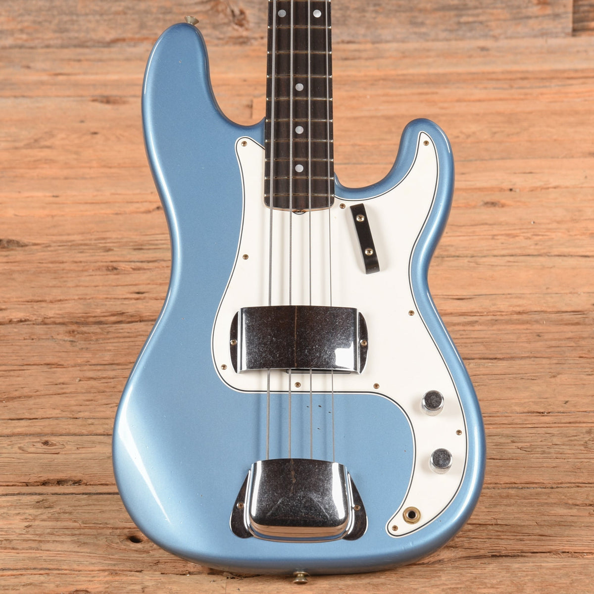 Fender Custom Shop 66 Precision Bass Journeyman Relic Lake Placid Blue 2024