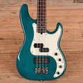 Fender American Deluxe Precision Bass Teal Green Transparent 1999