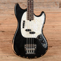 Fender Justin Meldal Johnson Road Worn Signature Mustang Bass Black 2023