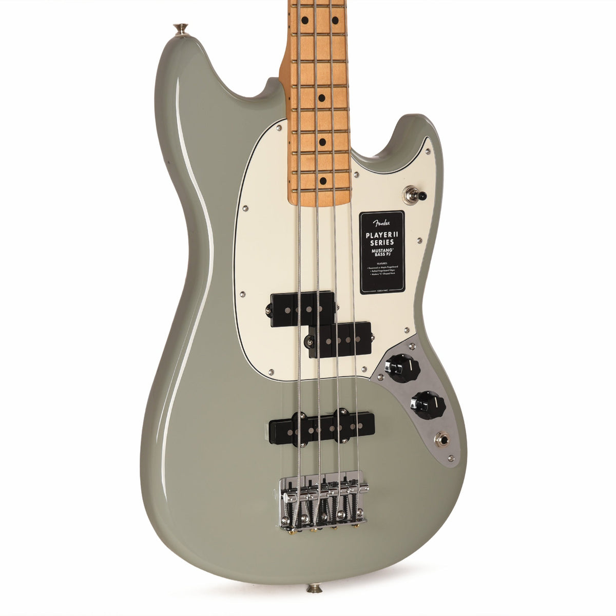 Fender Player II Mustang Bass PJ Cactus Gray
