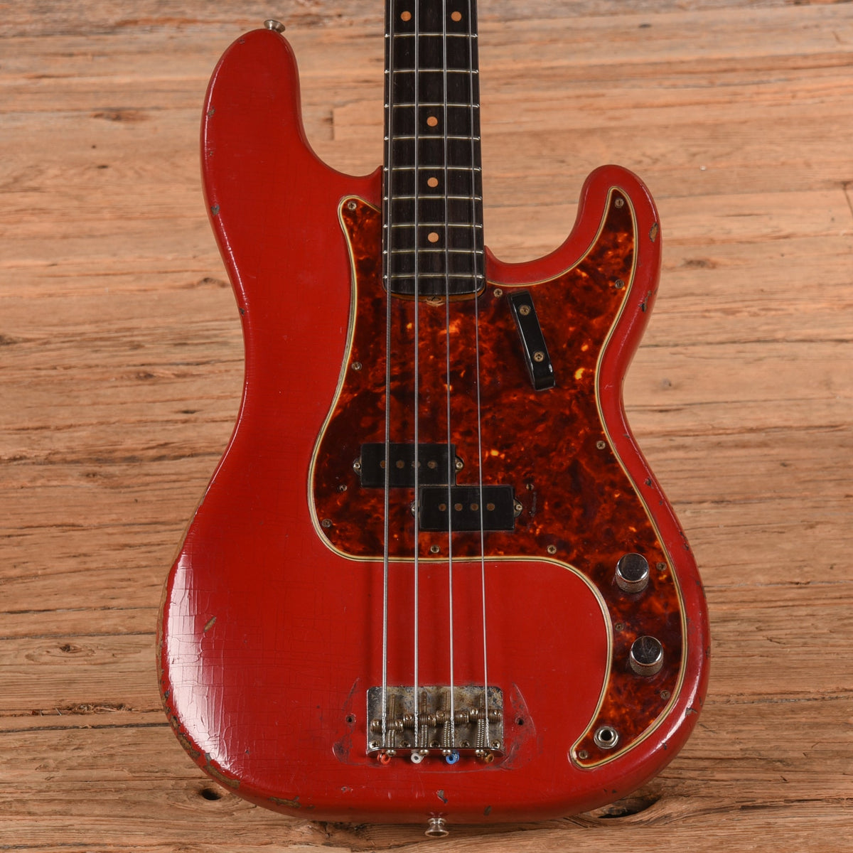 Fender Precision Bass Dakota Red Refin 1963