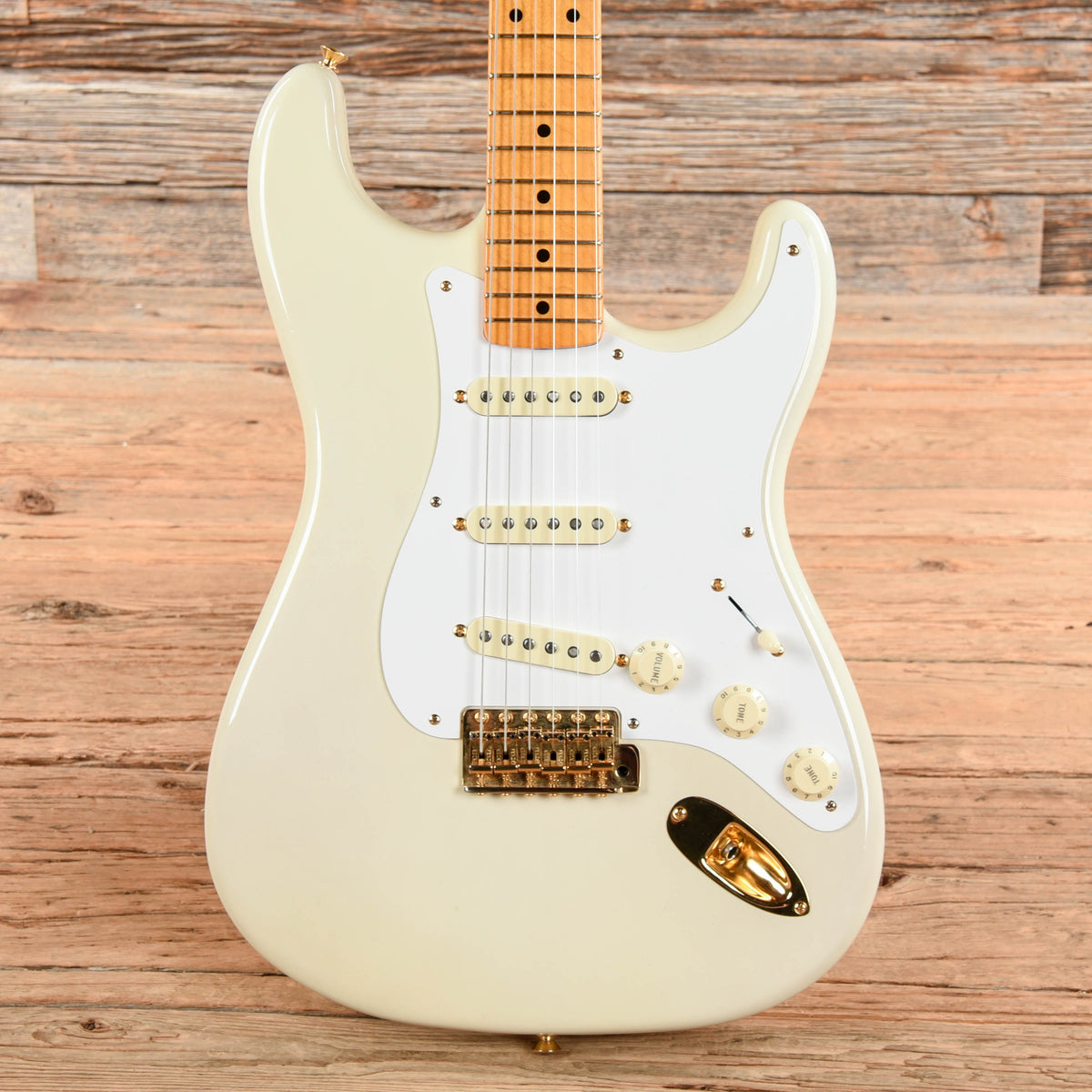 Fender 50th Anniversary American Vintage '57 Mary Kaye Stratocaster White Blonde 2007