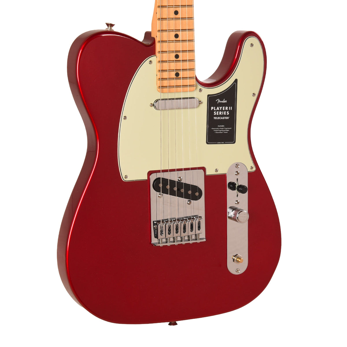Fender 75th Anniversary Player II Telecaster Candy Apple Red