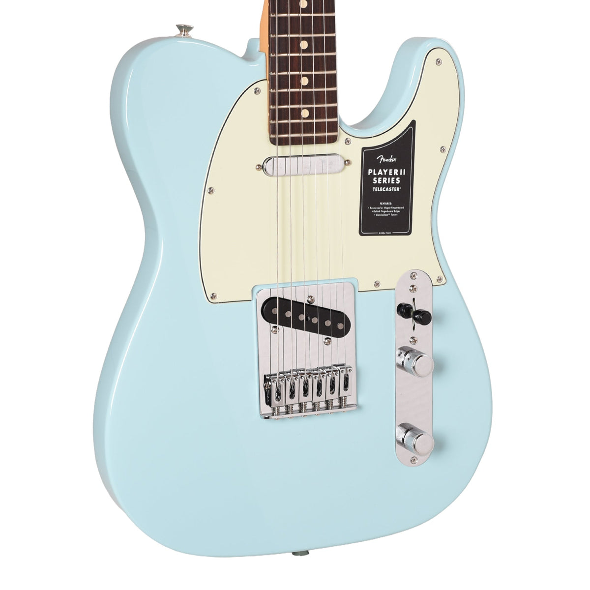 Fender 75th Anniversary Player II Telecaster Daphne Blue