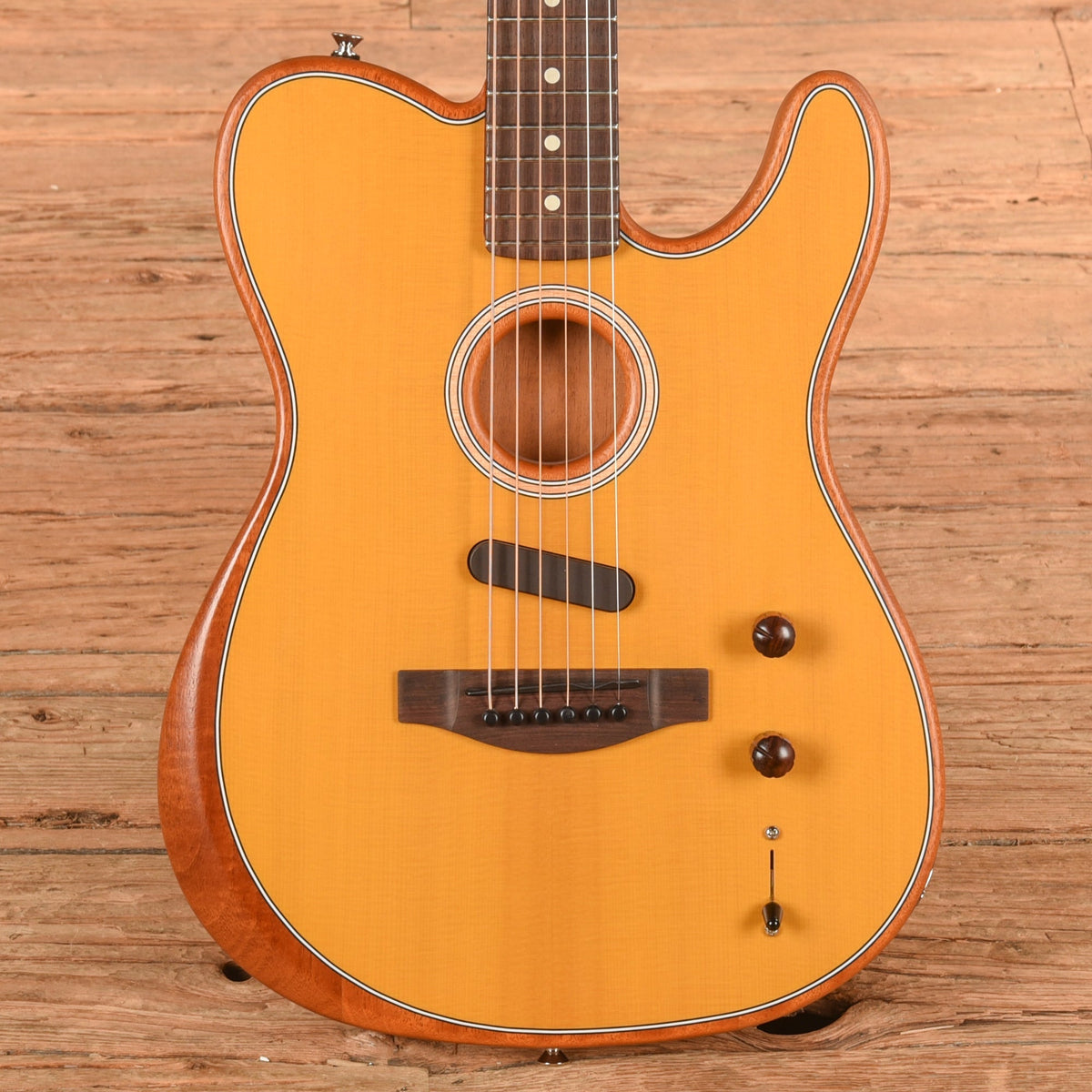 Fender Acoustasonic Player Telecaster Natural 2021