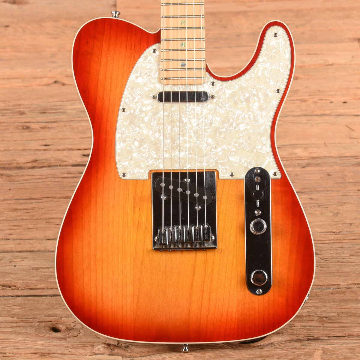Fender American Deluxe Telecaster Aged Cherry Sunburst 2007