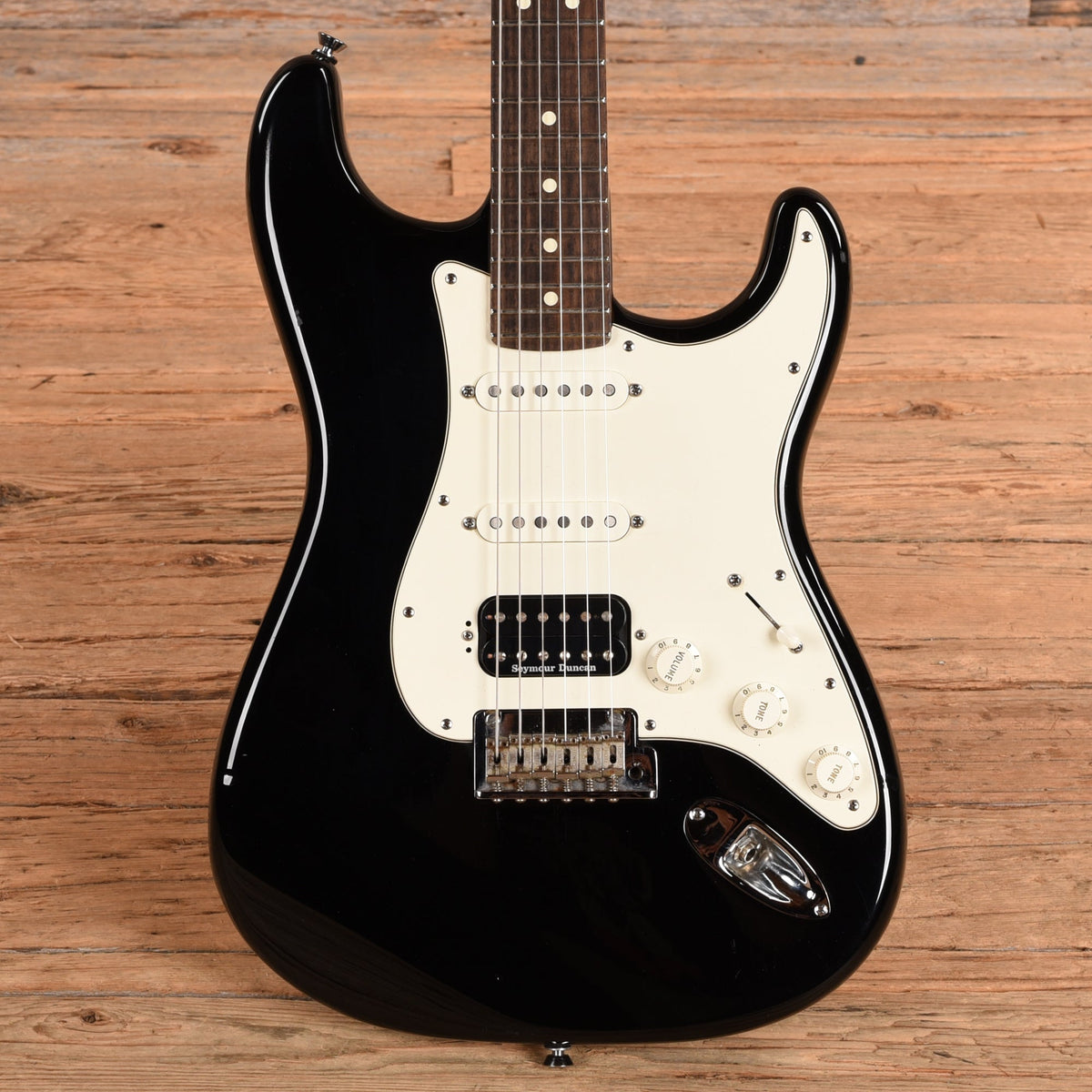 Fender American Standard Stratocaster HSS Black 2011