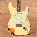 Fender Custom Shop '60 Stratocater Heavy Relic White over Sunburst 2013