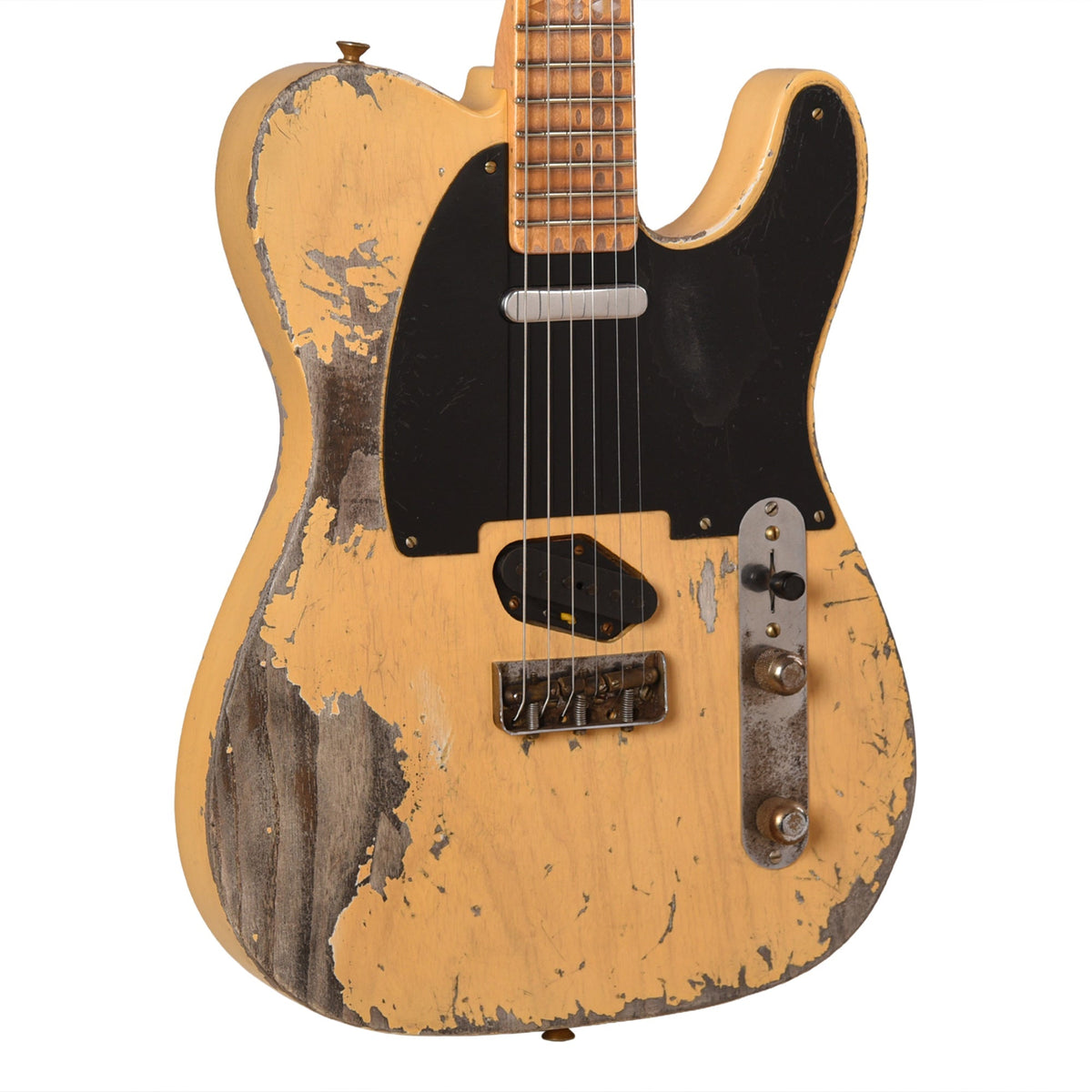 Fender Custom Shop 1952 Telecaster Heavy Relic Faded Aged Nocaster Blonde Master Built by Austin MacNutt