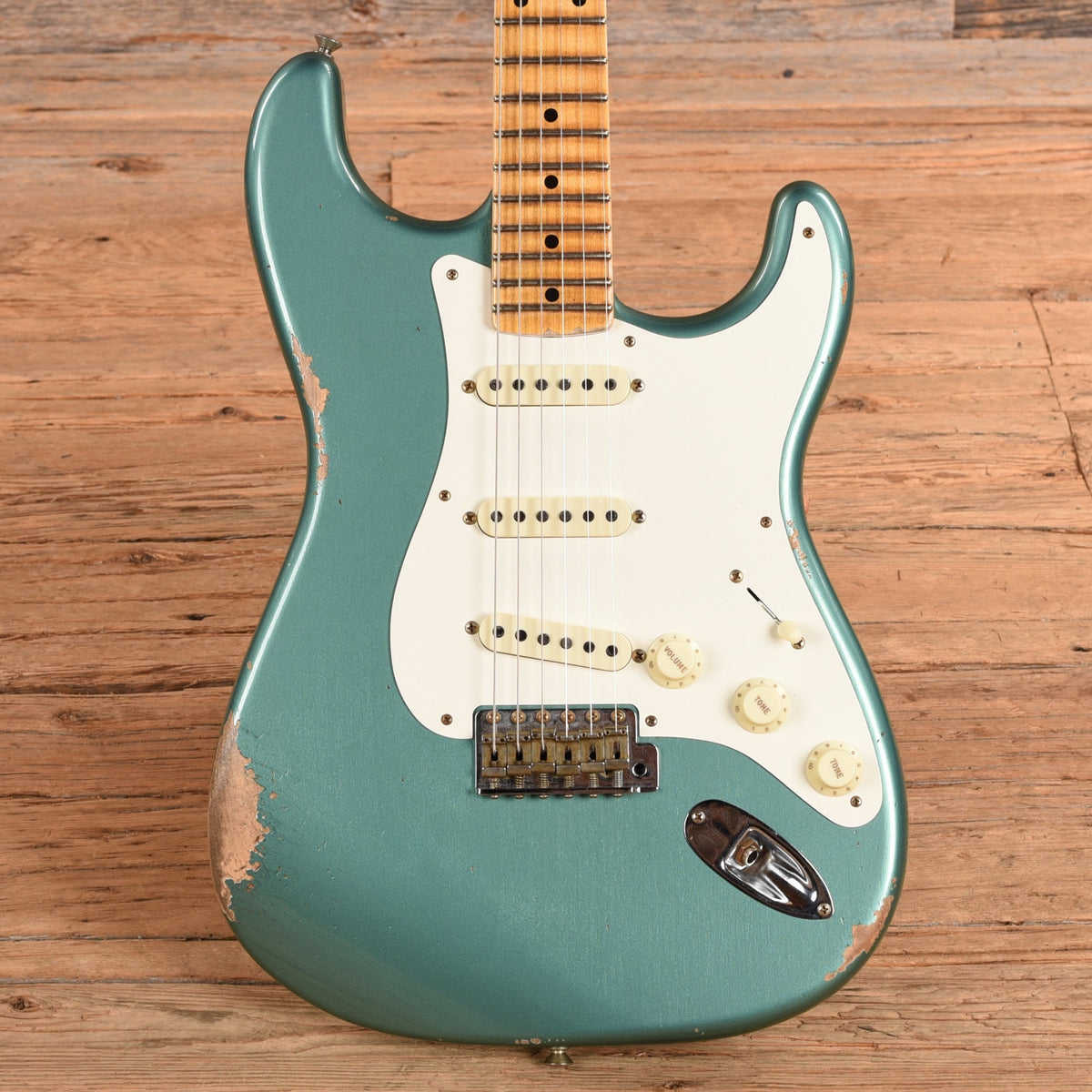 Fender Custom Shop '60 Stratocaster Journeyman Relic Sherwood Green Metallic 2023
