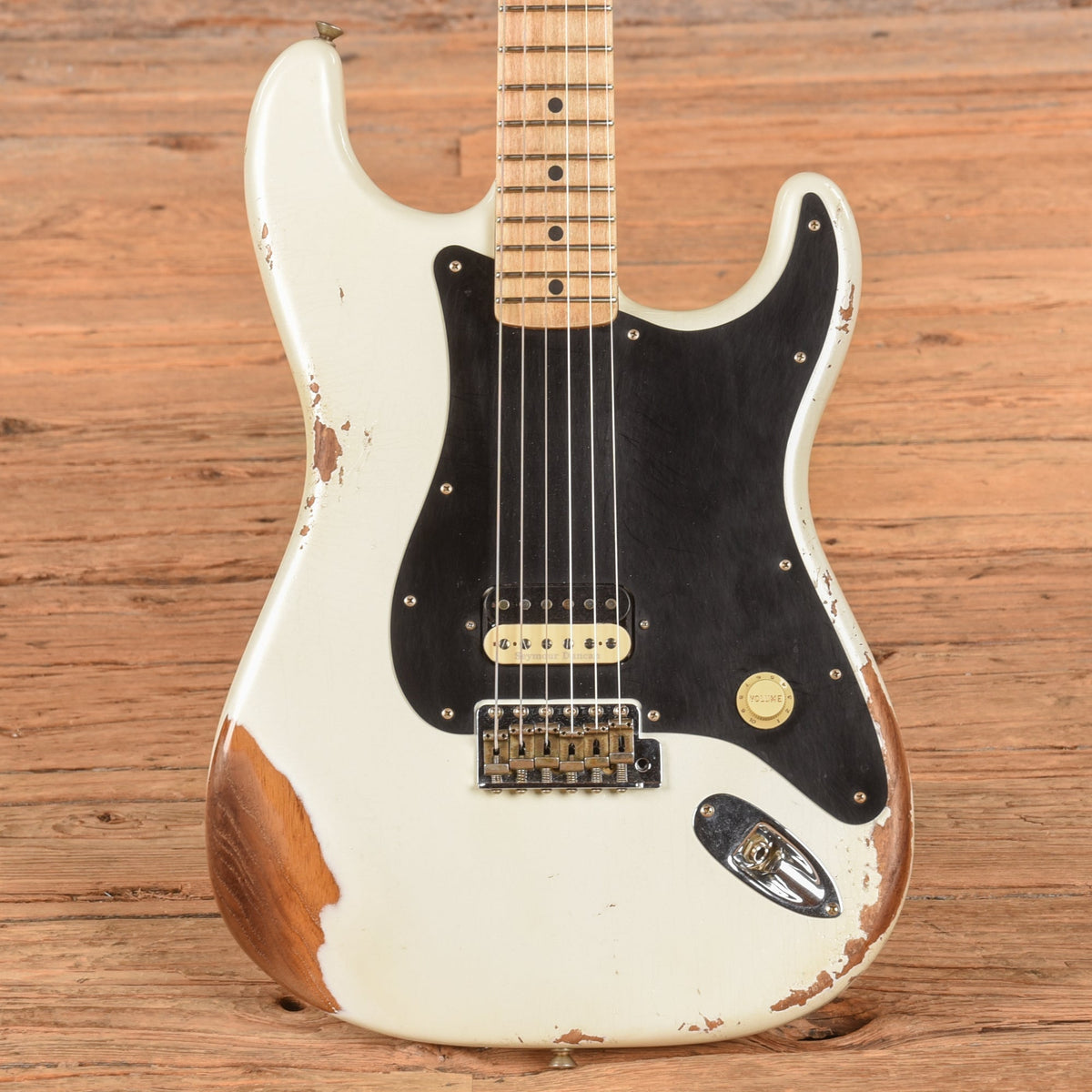Fender Custom Shop '69 Stratocaster Heavy Relic Faded Frost White 2023