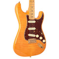 Fender Custom Shop Custom Deluxe Stratocaster NOS AAA Flame Maple Top Amber w/Lightweight Ash Body & AAA Flame Neck