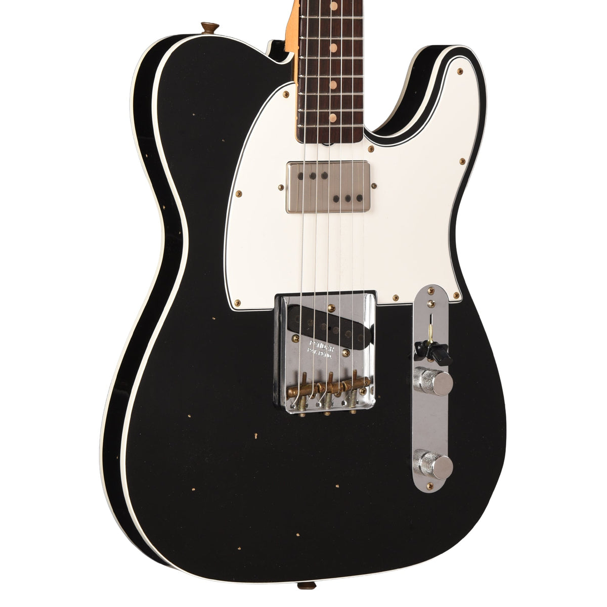 Fender Custom Shop Limited Edition Brian Fallon '59 Telecaster Custom Journeyman Relic Black w/Righteous Sound "Fourth Man" Pickups
