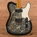 Fender Custom Shop Limited Edition Dual P-90 Telecaster Relic Black Paisley 2023